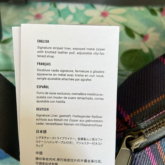 Herschel Fifteen Belt Bag Pewter Plaid - Picture 5 of 10